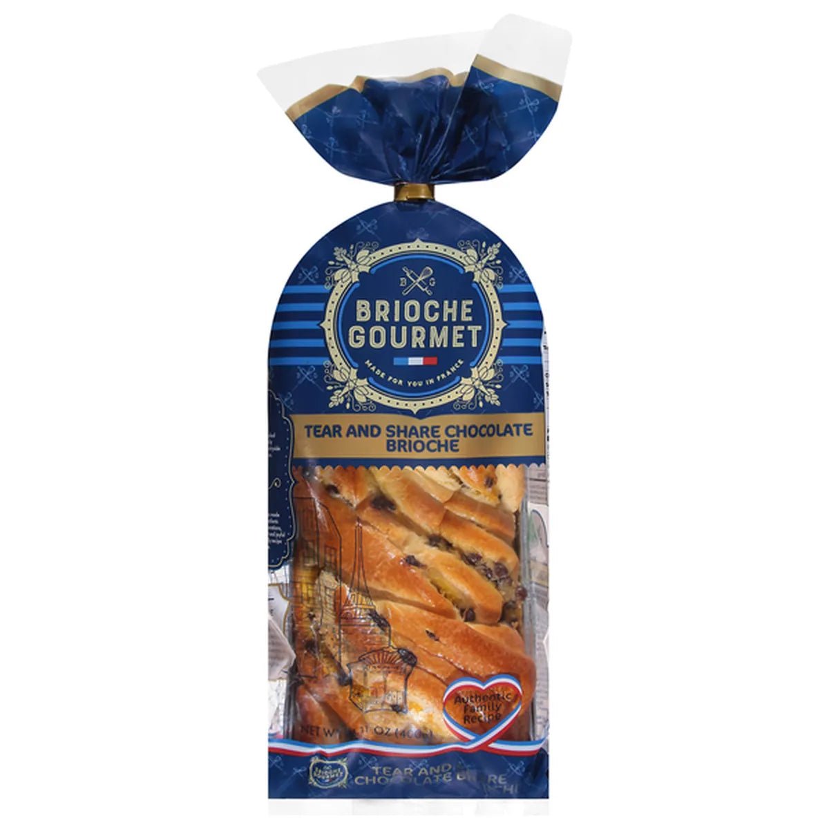BRIOCHE GOURMET CHISPAS DE CHOCOLATE - SUPERMIX