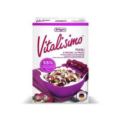 BRUGGEN VITALISIMO MUESLI 8 FRUTAS 450 GR - SUPERMIX