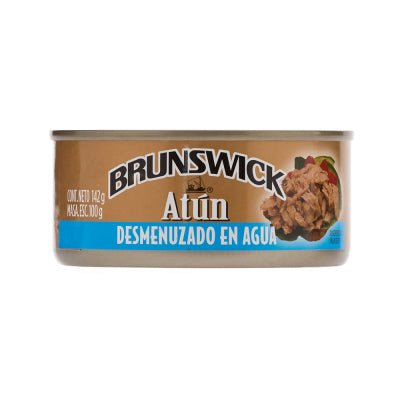 BRUNSWICK TUNA DESMENUZADA EN AGUA 142 GR - SUPERMIX