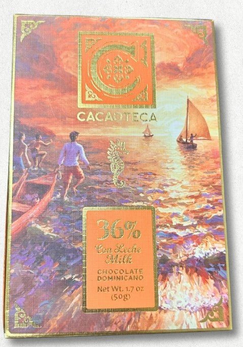 CACAOTECA CHOCOLATE DOM. C/LECHE CREMOSO 36% 50 GR - SUPERMIX