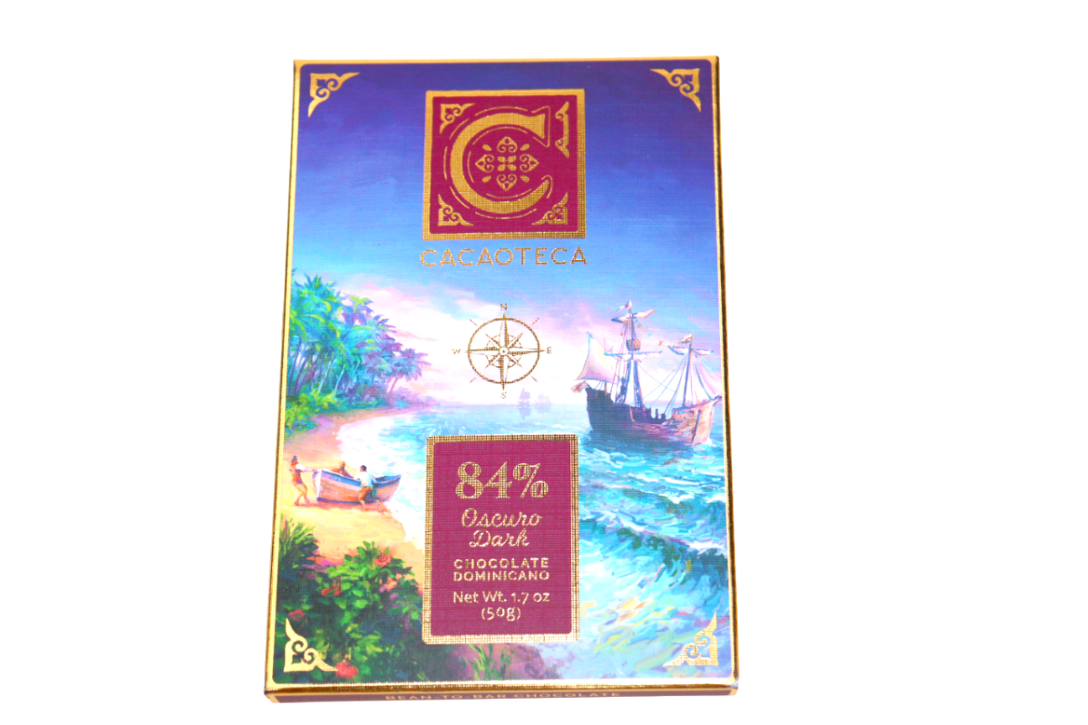 CACAOTECA CHOCOLATE DOM. EXTRA NEGRO 84% 50 GRS - SUPERMIX