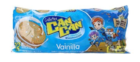 CAN CAN VAINILLA PAQ. 12 UND - SUPERMIX