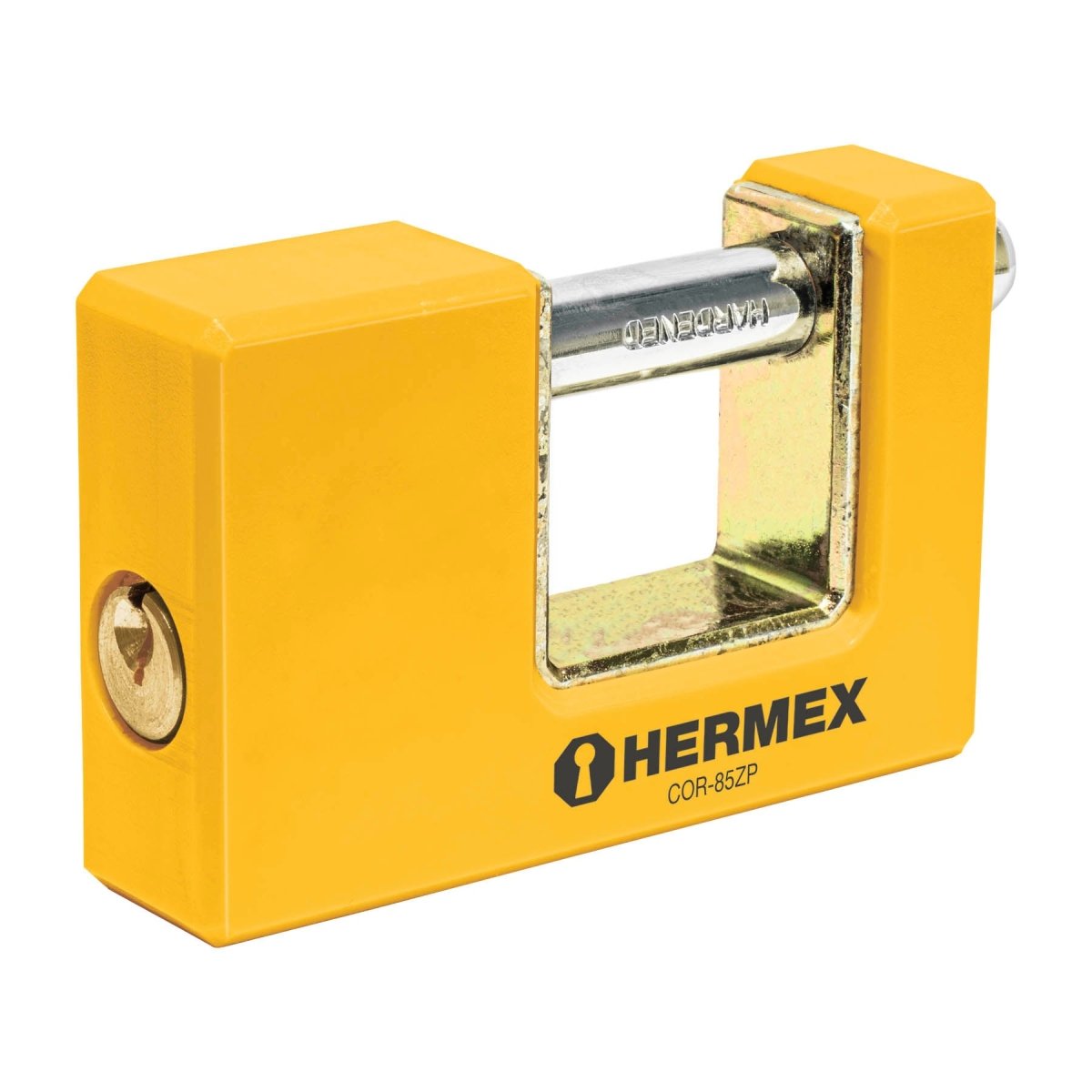 CANDADO 85MM ANTI - CIZALLA DE HIERRO EN BLISTER HERMEX BASIC. - SUPERMIX