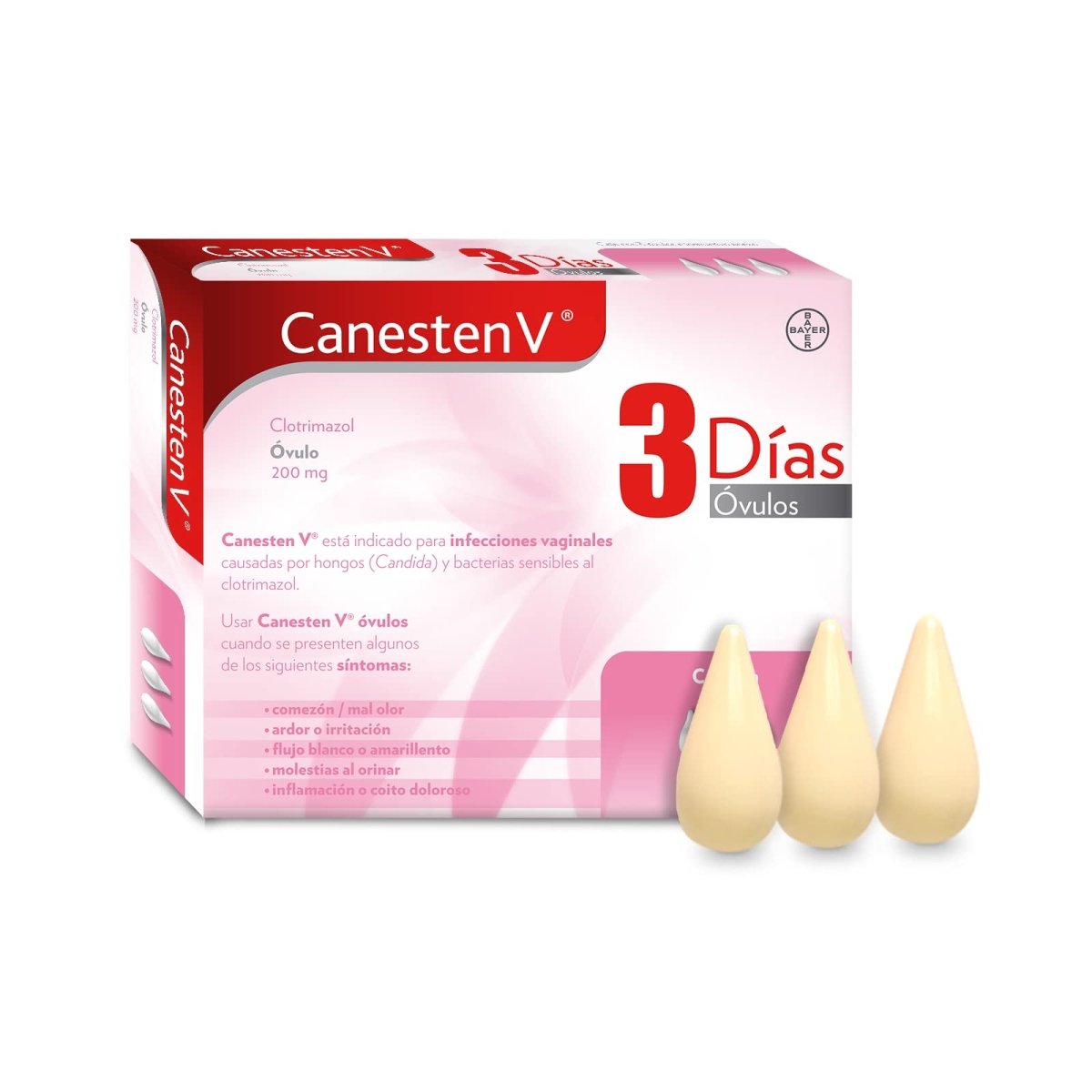 CANESTEN V 200 MG X 3 OV - SUPERMIX