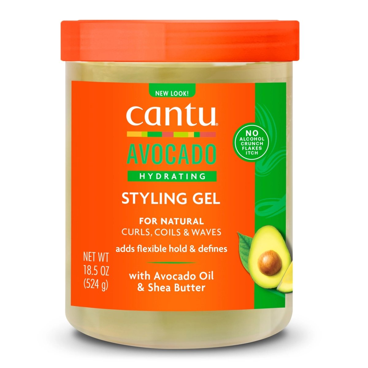 CANTU AVOCADO STYLING GEL 18.5OZ - SUPERMIX
