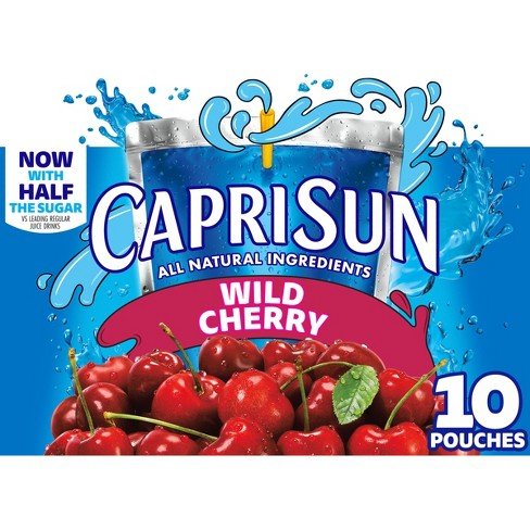 CAPRI SUN WILD CHERRY 10PK 60 OZ - SUPERMIX