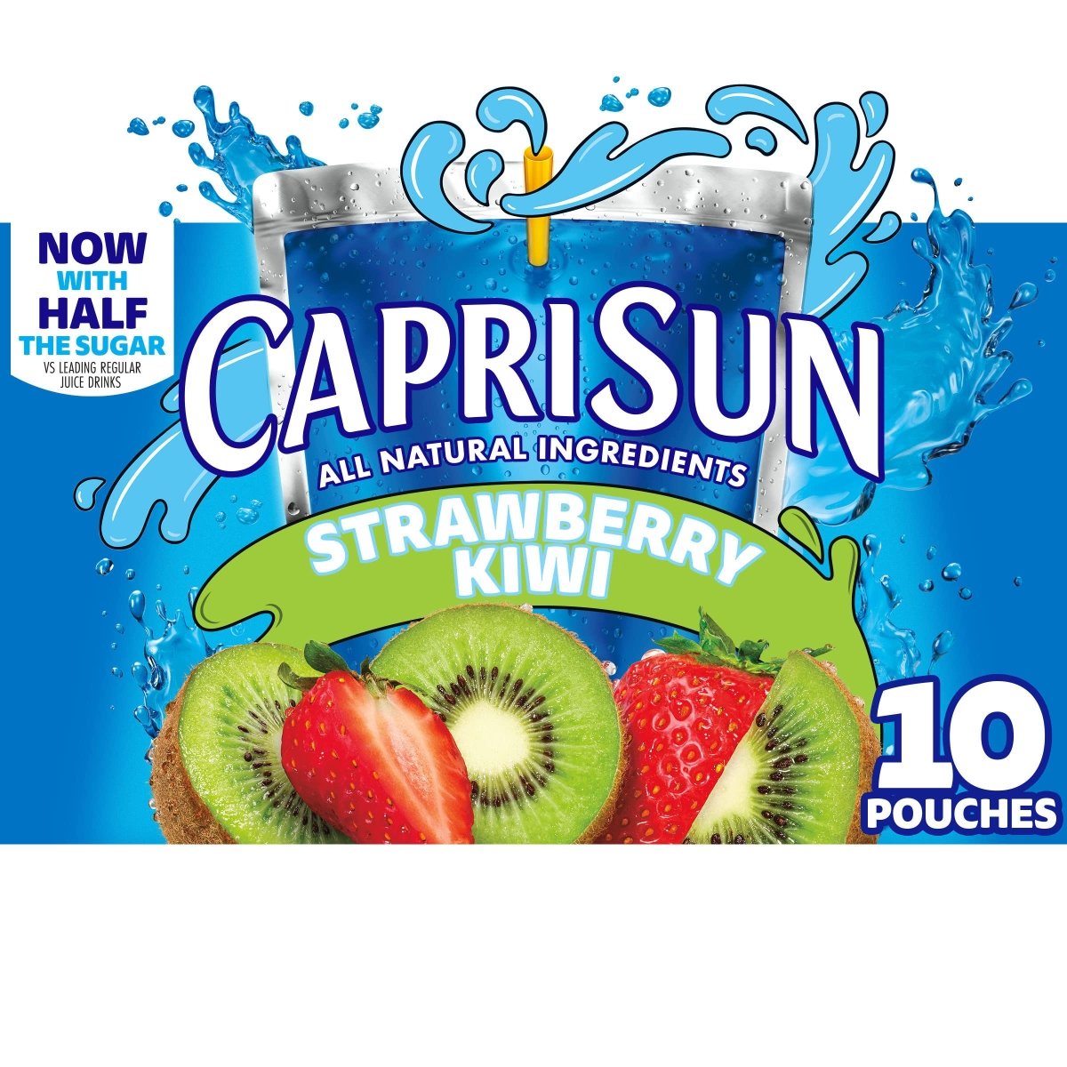 CAPRISUN ALL NATURAL INGREDIENTS STRAWBERRY KIWI - SUPERMIX