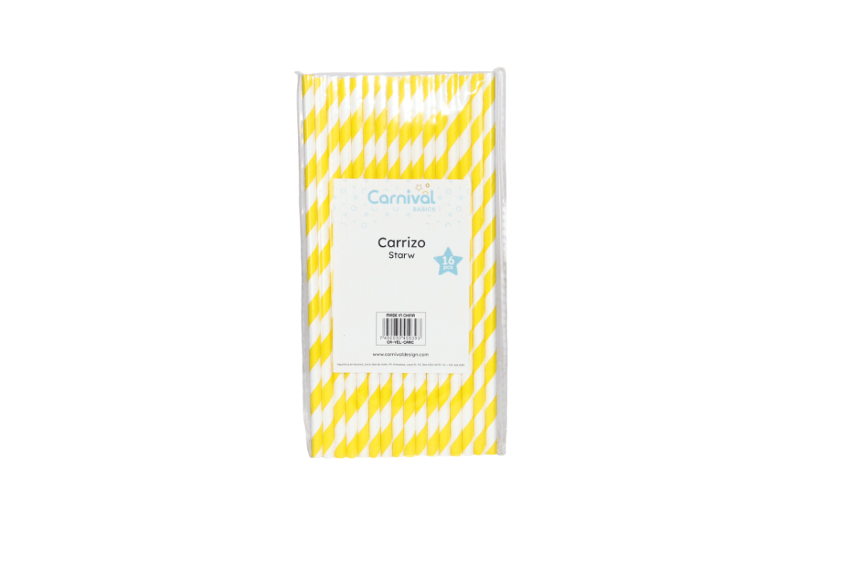 CARNIVAL SORBETES BLANCO Y AMARILLO - SUPERMIX