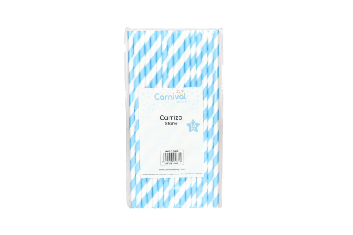 CARNIVAL SORBETES BLANCO Y AZUL CELESTE - SUPERMIX