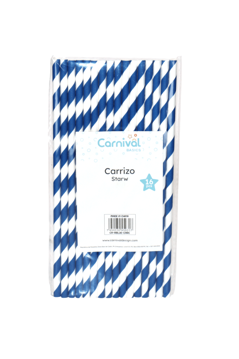 CARNIVAL SORBETES BLANCO Y AZUL MARINO - SUPERMIX