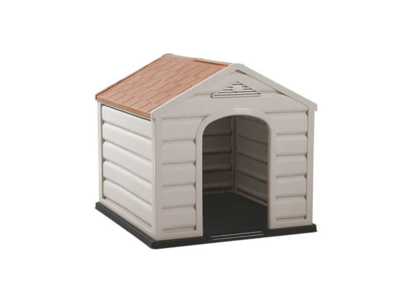 CASA PARA PERRO TAUPE PEQUEÑA RIMAX - SUPERMIX