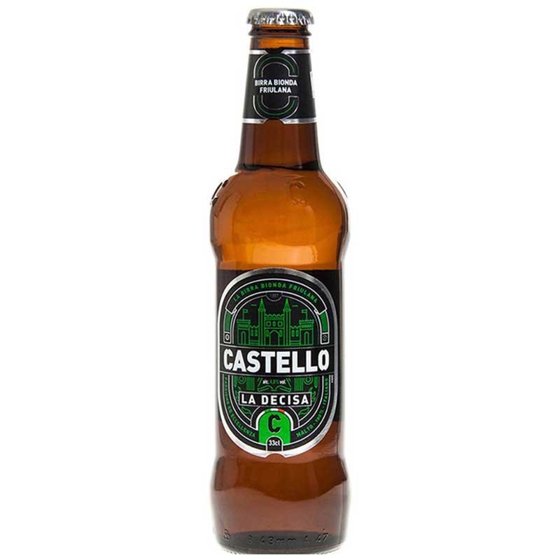 CERVEZA CASTELLO DECISA BOTELLA 330ML - SUPERMIX