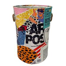 CESTA P/ROPA 40X40X60CM - SUPERMIX