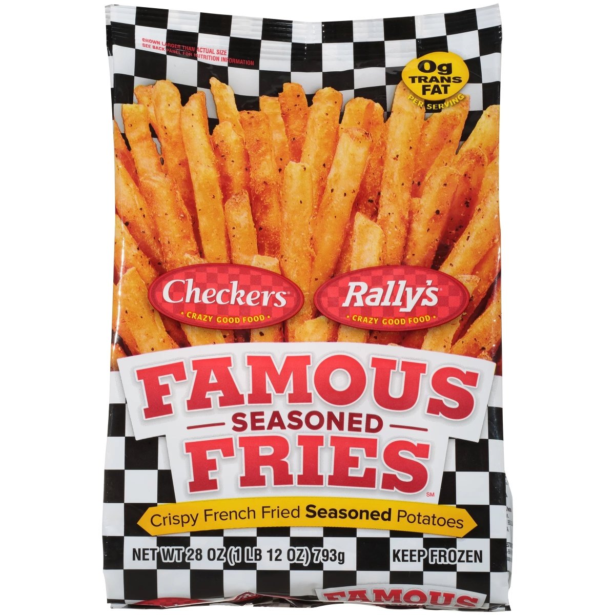 CHECKERS FARMS FRENCH FRIES 28 OZ - SUPERMIX