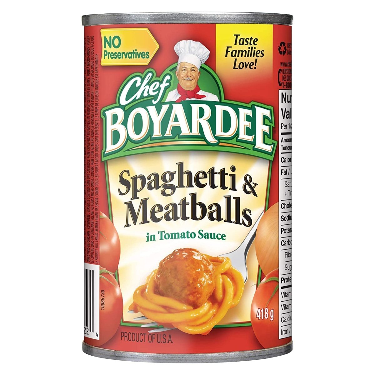 CHEF BOYARDEE SPAGUETIS MINI ALBONDIGAS 15 OZ - SUPERMIX