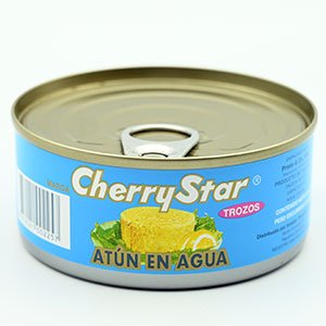 CHERRY STAR ATUN TROZOS EN AGUA C/ SAL 5 OZ - SUPERMIX