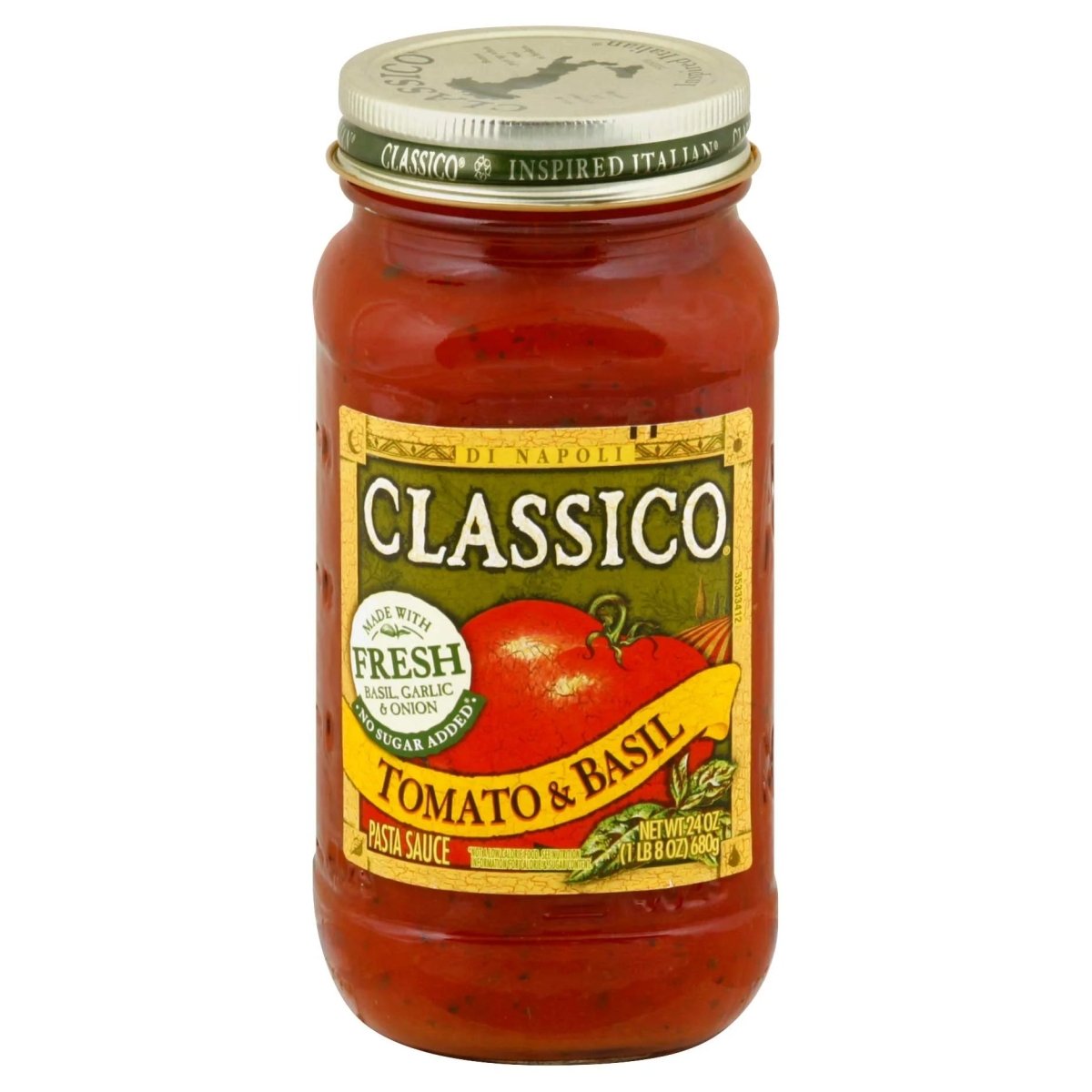 CLASSICO SALSA TOMATO & BASIL 24 OZ - SUPERMIX