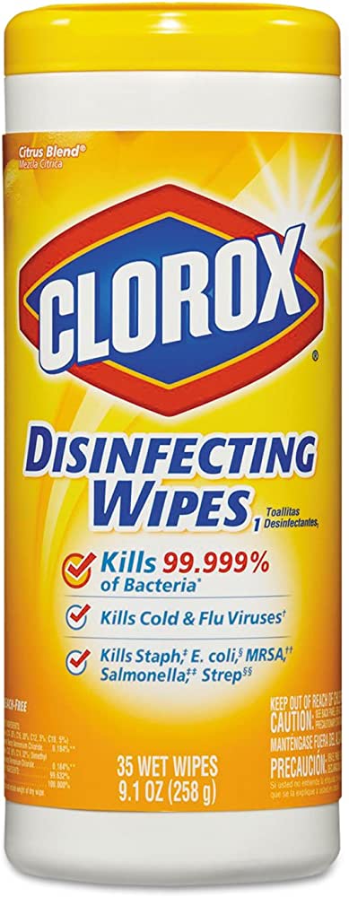 CLOROX DSNFCTNT WIPE LEMN 35 CT - SUPERMIX