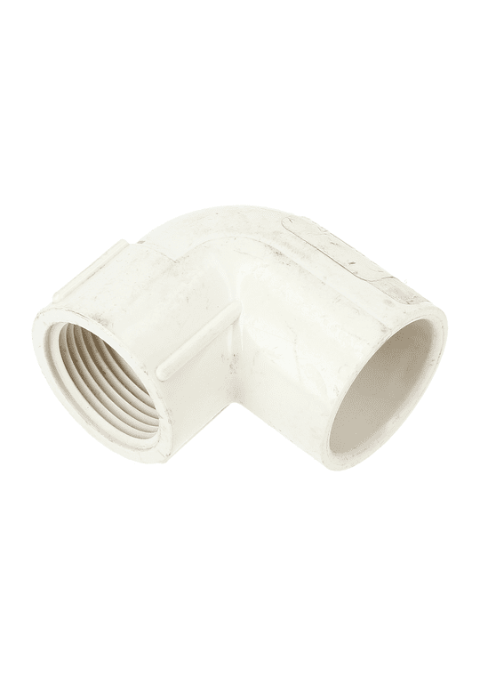 CODO 1/2 X 90 C/ ROSCA PVC - SUPERMIX