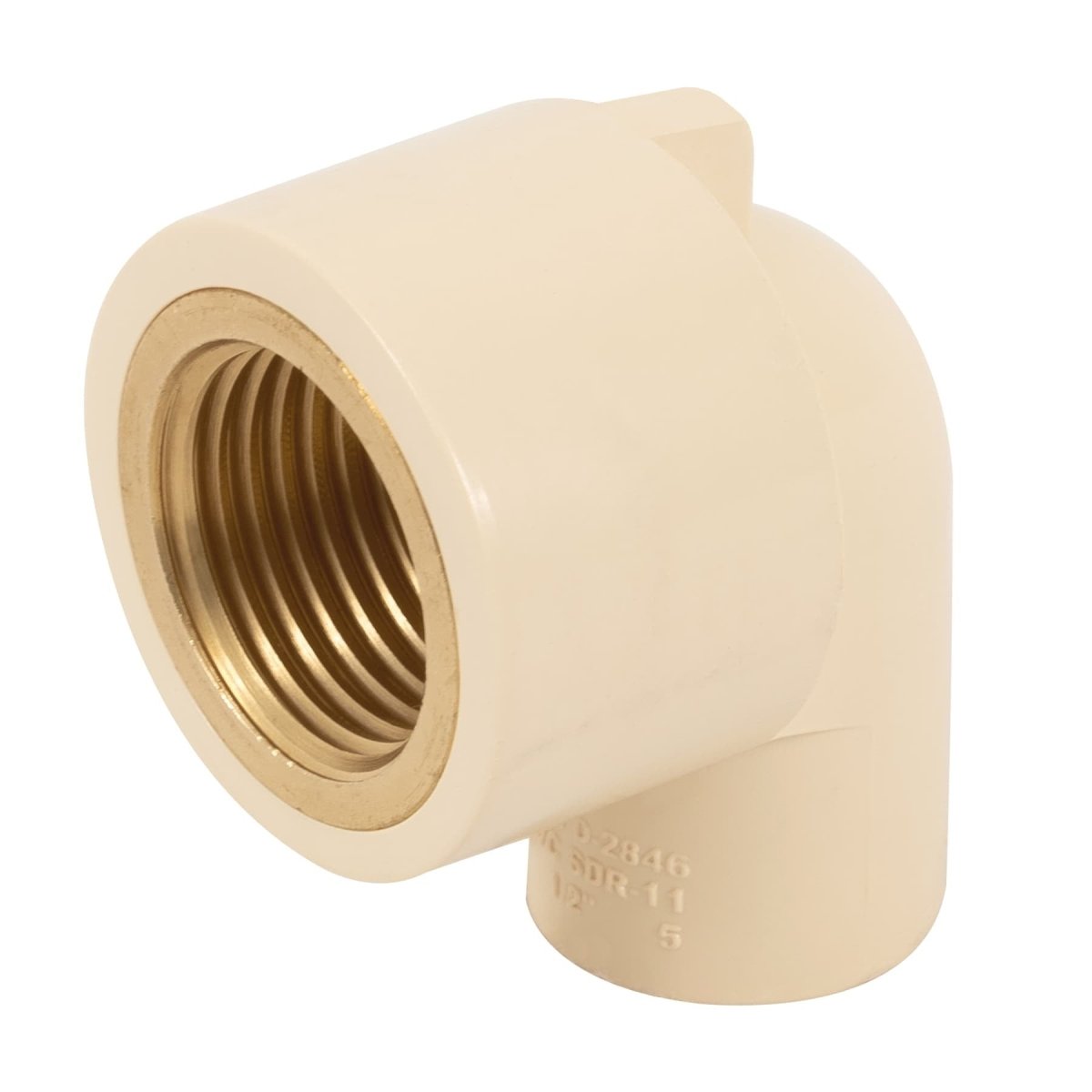 CODO 90 CPVC INSERTO METALICO - SUPERMIX
