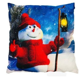 COJIN DE NAVIDAD 44 X 44 CM IMPRESOS - SUPERMIX