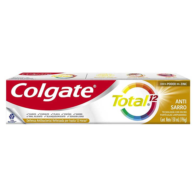 COLGATE CREMA DENTAL TOTAL ANTI SARRO 150 ML - SUPERMIX