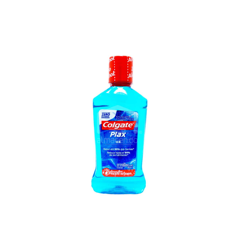 COLGATE ENJUAGUE BUCAL PLAX ICE 60 ML - SUPERMIX