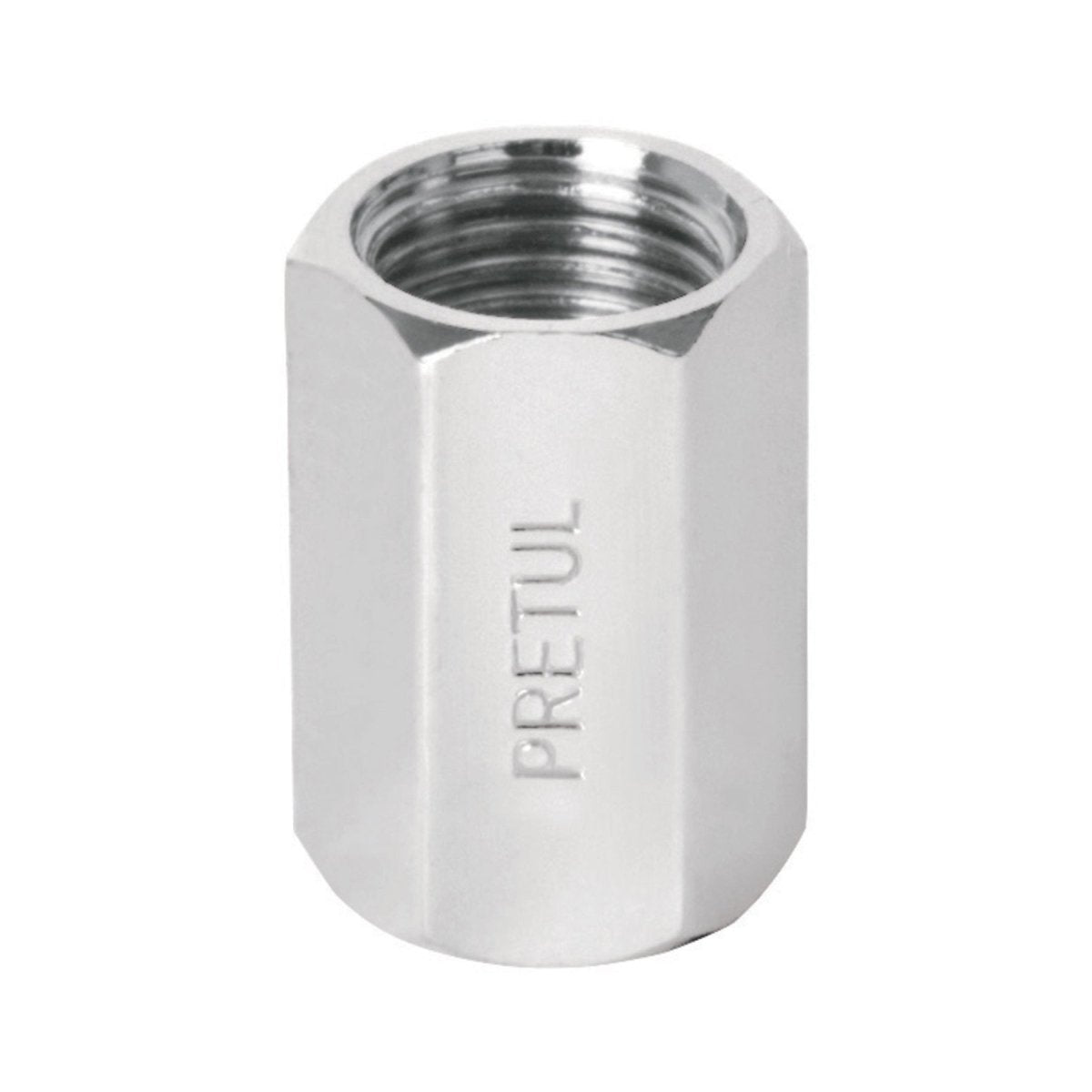 CONECTOR HEMBRA - HEMBRA 1/4" NPT ACERO CROMADO PRETUL - SUPERMIX