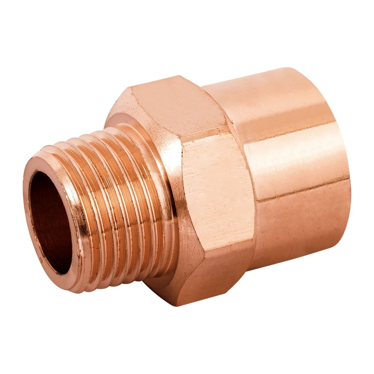 CONECTOR MACHO REDUCIDO DE COBRE - SUPERMIX