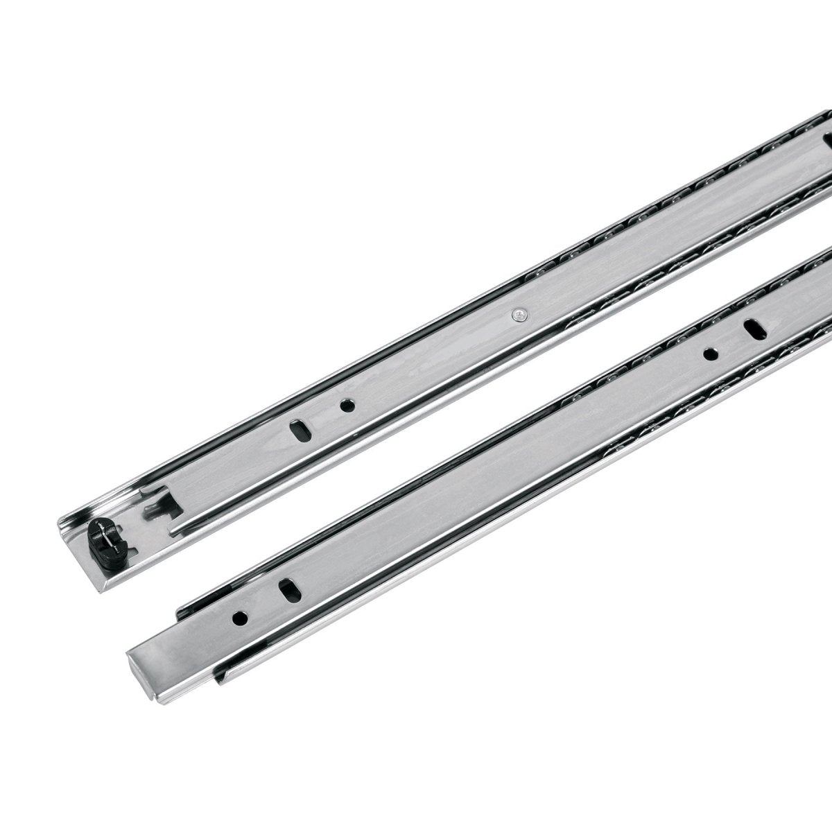 CORREDERA EXTENSION 3/4 DE 55CM A 88CM ANCHO 2.5CM DE ACERO NIQUELADO HERMEX.. - SUPERMIX