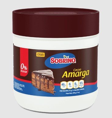 CORTES SOBRINO COCOA AMARGA 8 OZ - SUPERMIX