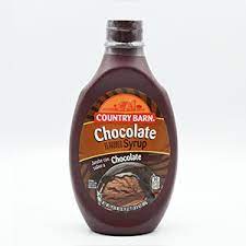 COUNTRY BARN CHOCOLATE SYRUP 24 OZ - SUPERMIX