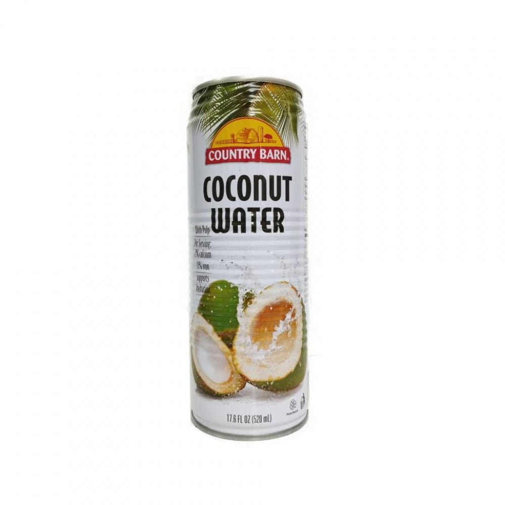 COUNTRY BARN COCONUT WATER W/PULP 17.6 OZ - SUPERMIX