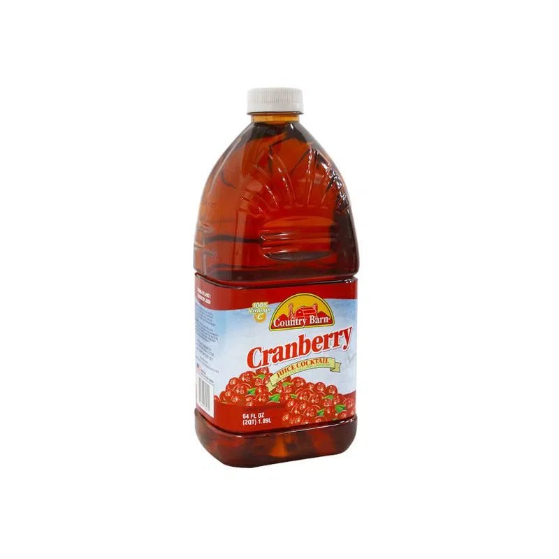 COUNTRY BARN CRANBERRY COCKTAIL 64 OZ - SUPERMIX