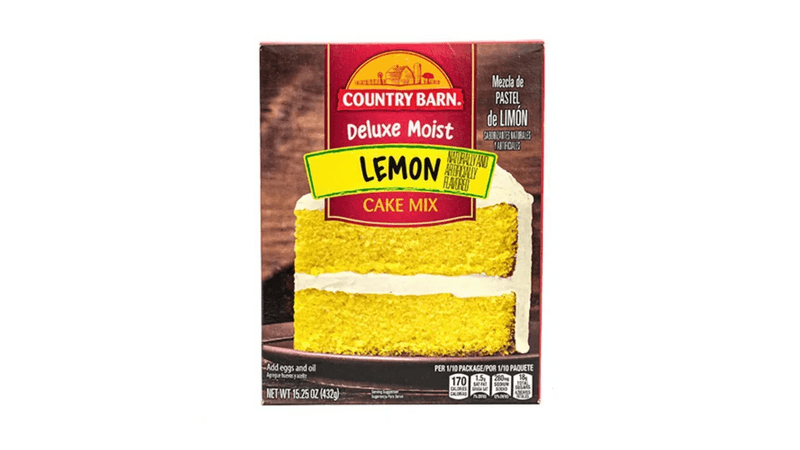 COUNTRY BARN LEMON CAKE 16 OZ - SUPERMIX