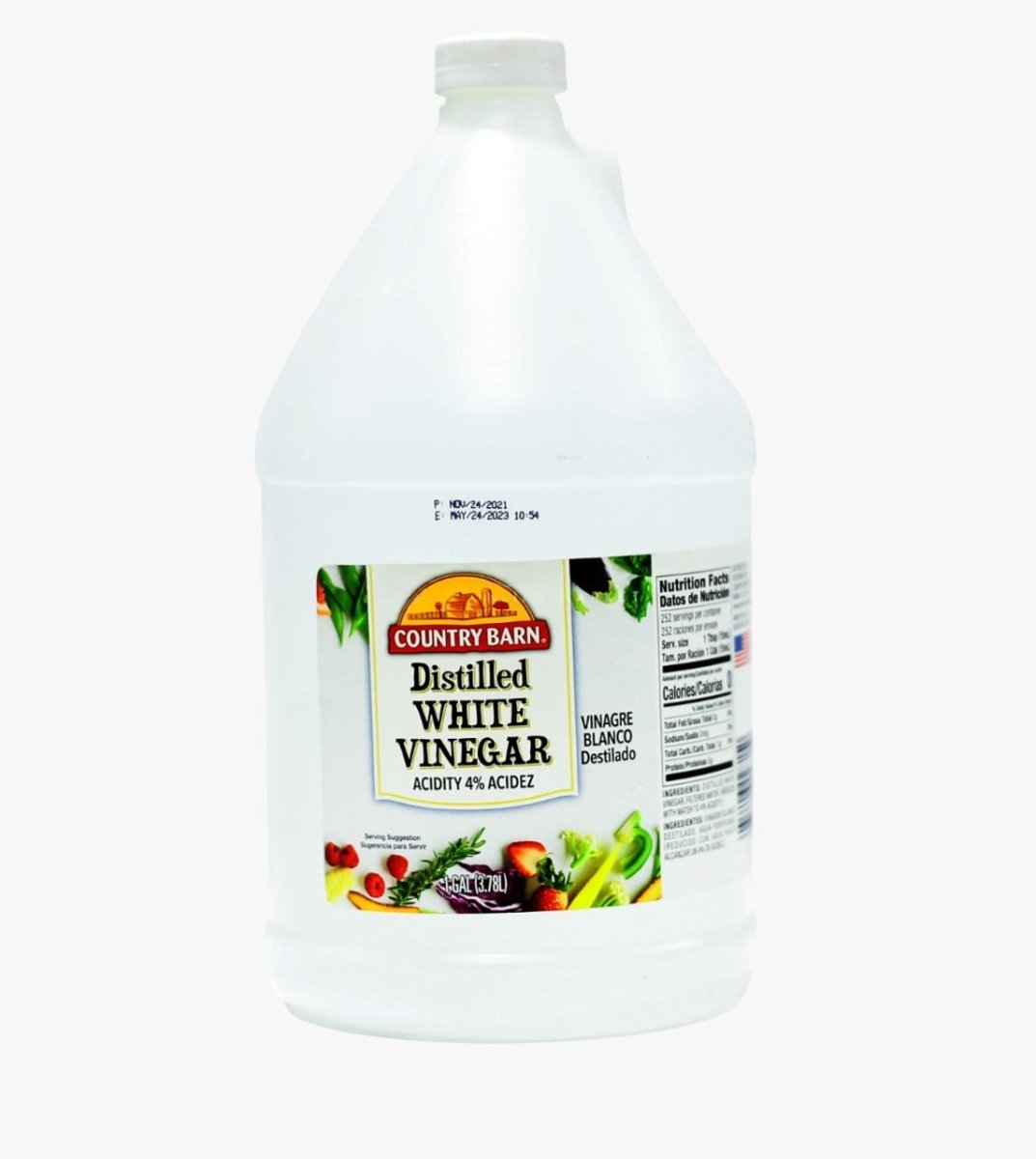 COUNTRY BARN WHITE VINEGAR 1 GL - SUPERMIX