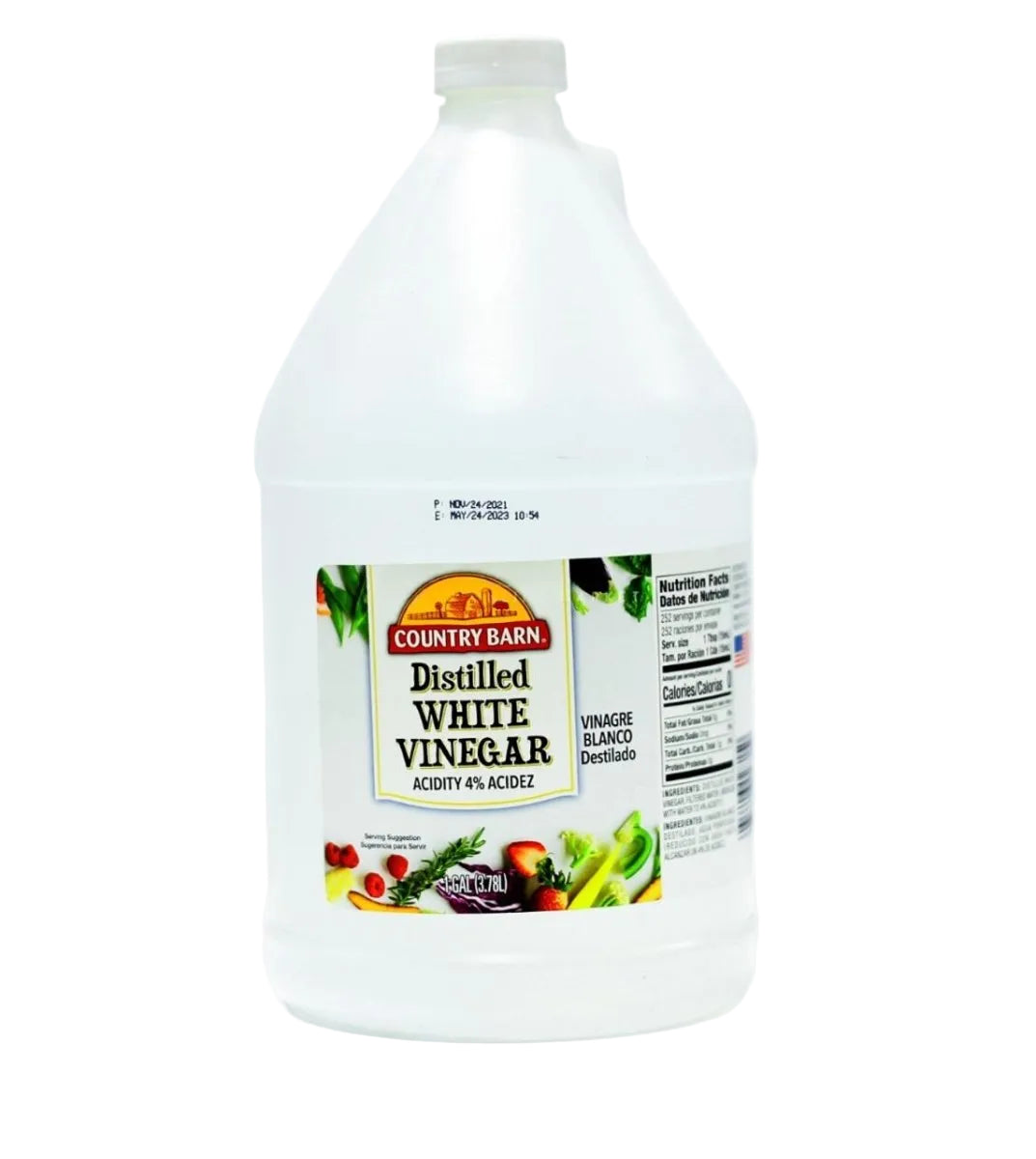 COUNTRY BARN WHITE VINEGAR 1 GL - SUPERMIX