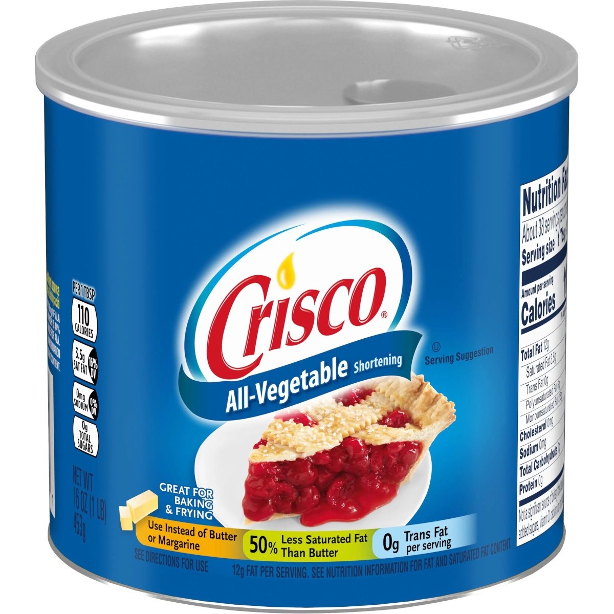 CRISCO MANTECA VEGETAL 16 OZ - SUPERMIX