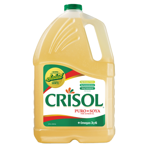 CRISOL MAS ACEITE PURO DE CANOLA 128 OZ FL - SUPERMIX