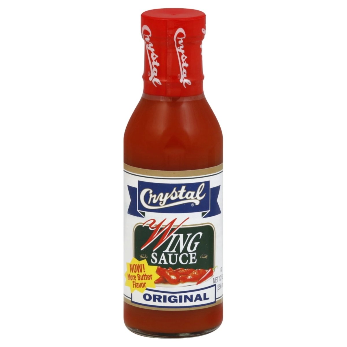 CRYSTAL WING SAUCE ORIGINL 12 OZ - SUPERMIX