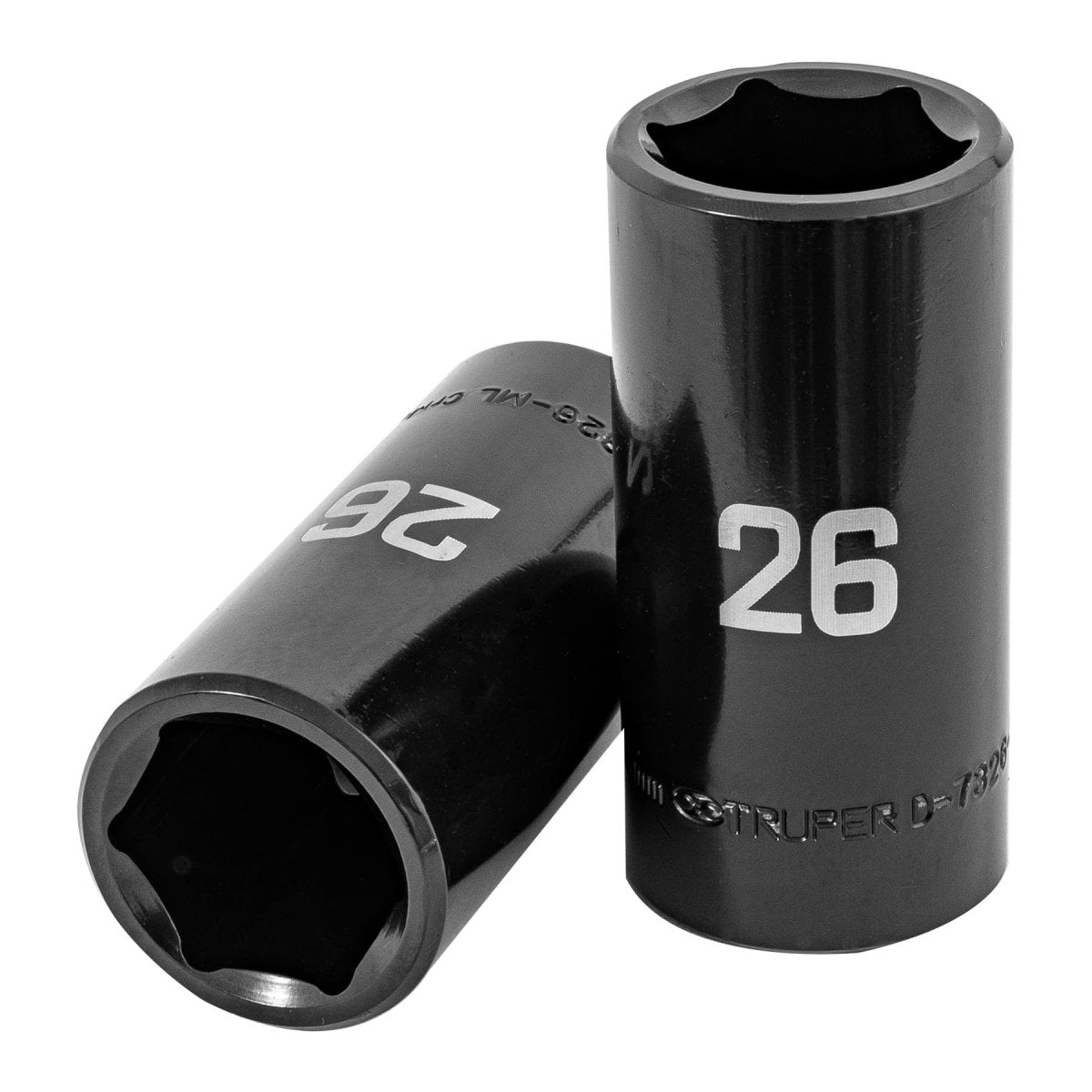 CUBO MECANICO DE IMPACTO 26MM ENTRADA 1/2" HEXAGONAL LARGO TRUPER.. - SUPERMIX