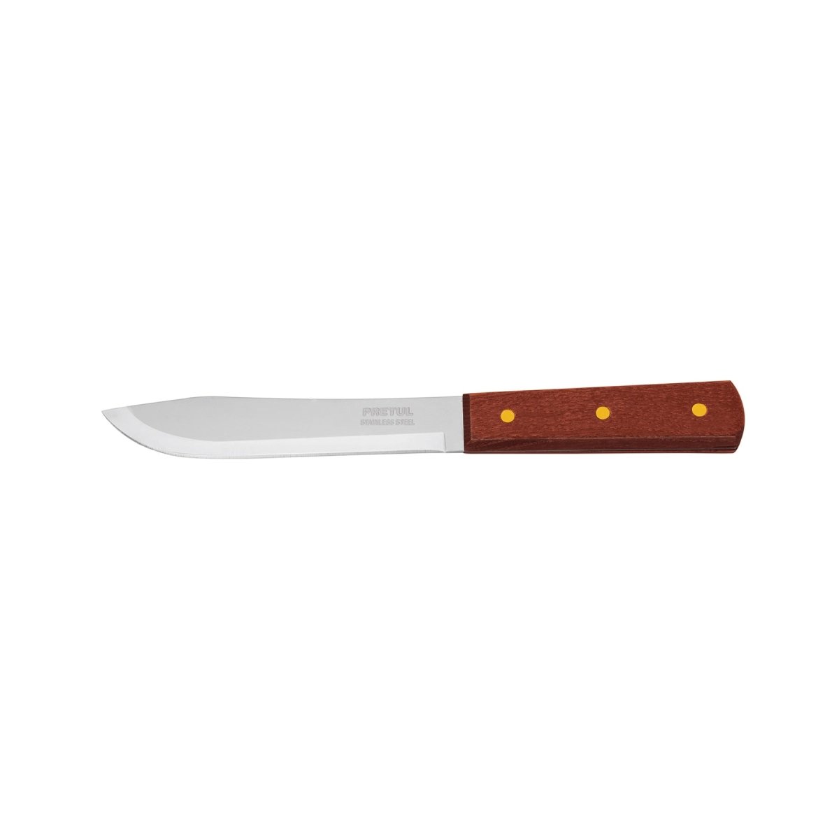 CUCHILLO 6'' CEBOLLERO MANGO DE MADERA PRETUL - SUPERMIX