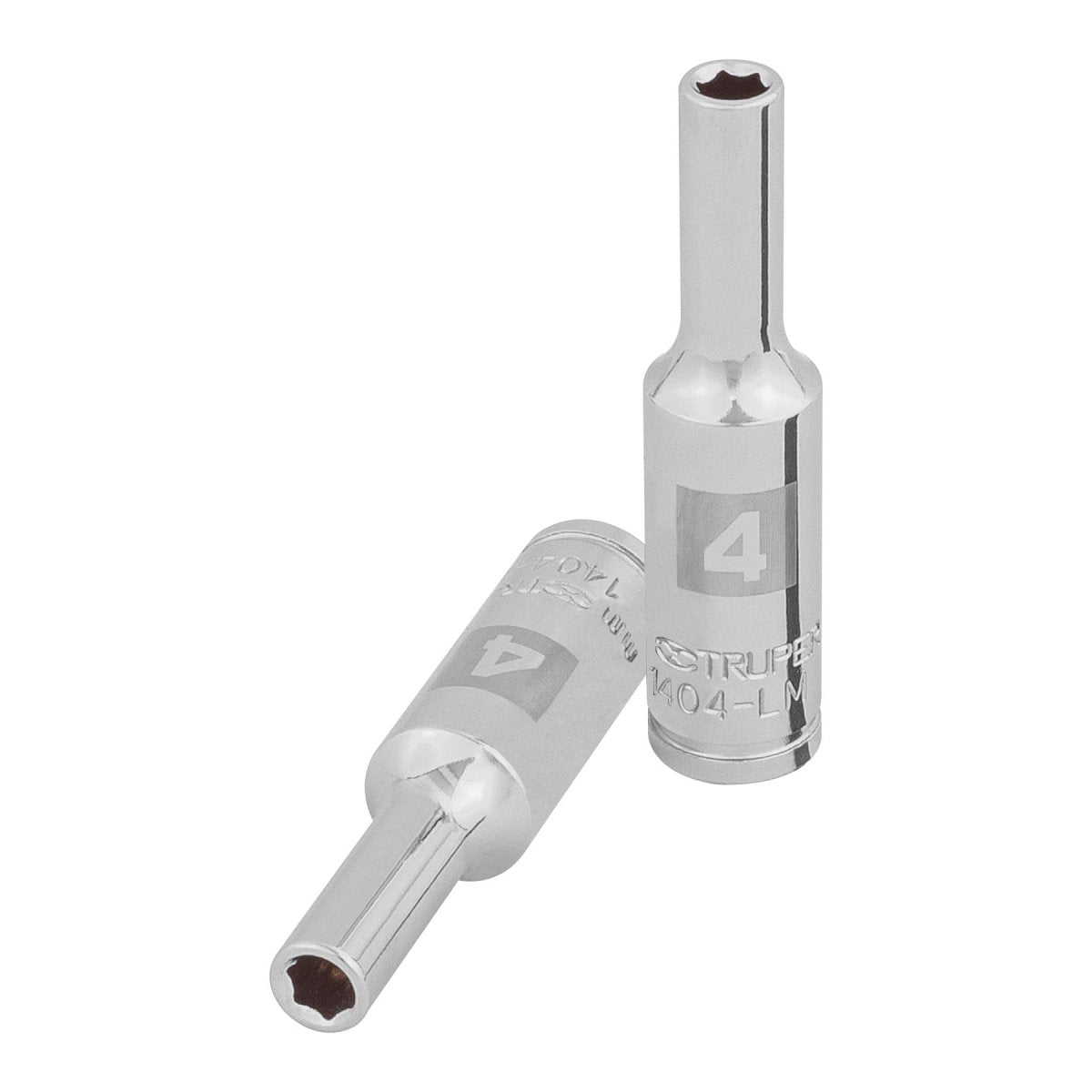 DADO CUADRO 1/4" HEXAGONAL MILIMETRICO 4.. - SUPERMIX