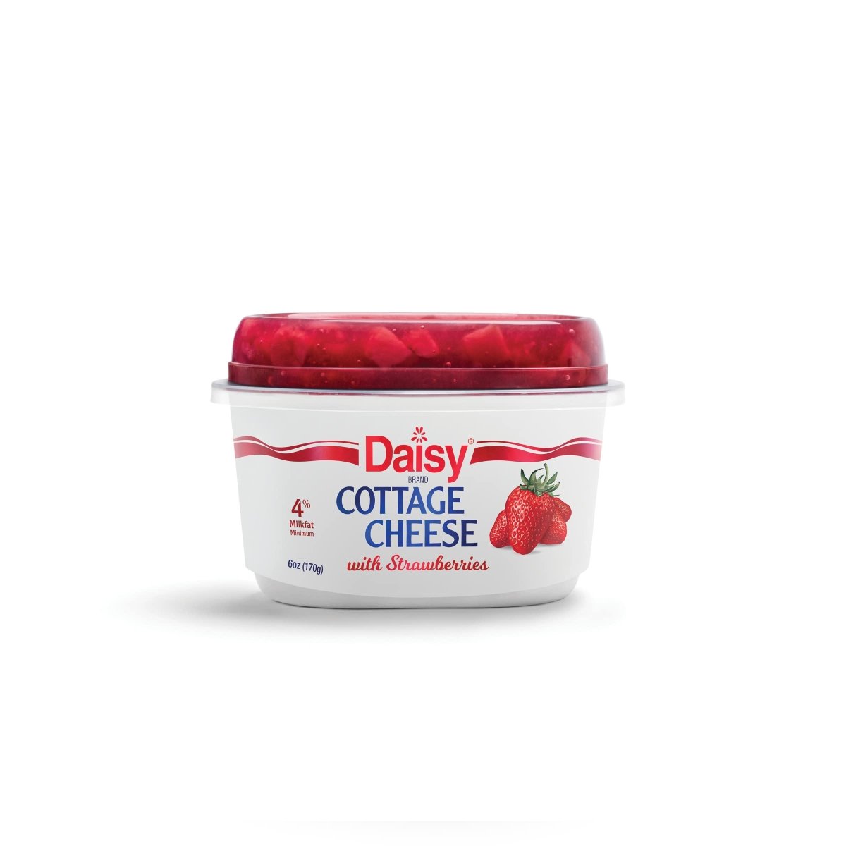 DAISY 4% CTTG CHS/STRAW 6 OZ - SUPERMIX
