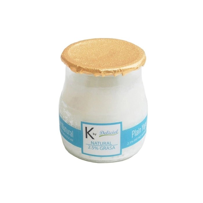 DELICIEL K YOGURT FRASCO NATURAL SEMI 120 G - SUPERMIX