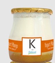 DELICIEL K YOGURT MANGO CON CHINOLA 120 G - SUPERMIX