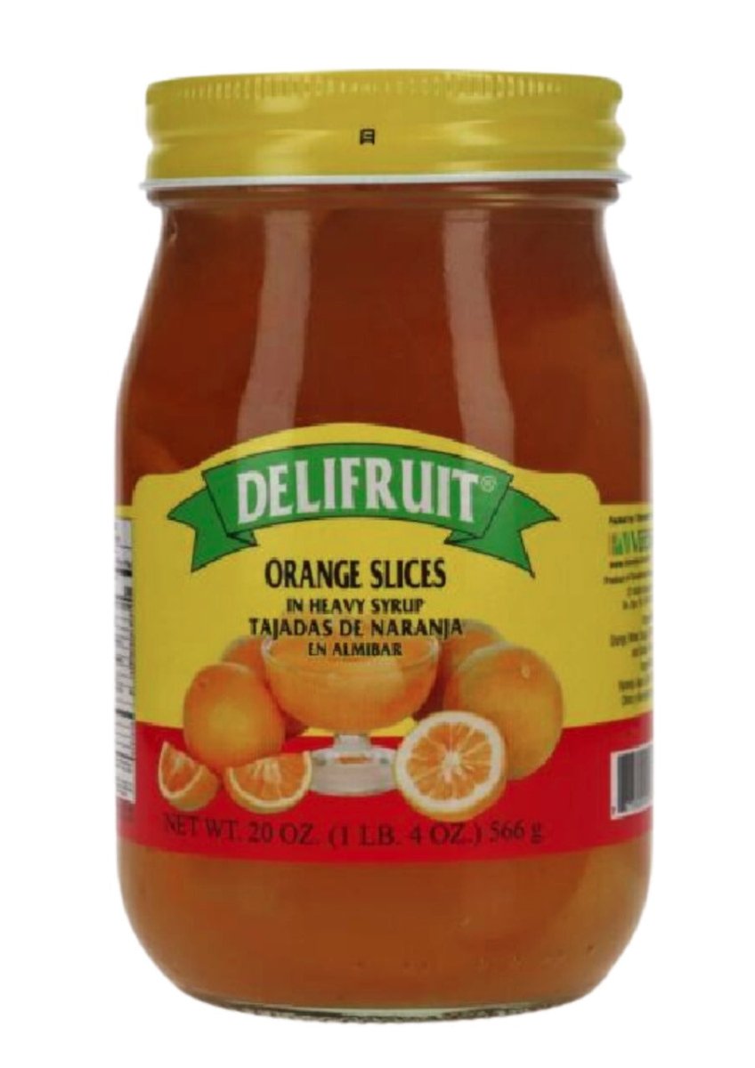 DELIFRUIT TAJADAS DE NARANJAS 20 OZ - SUPERMIX