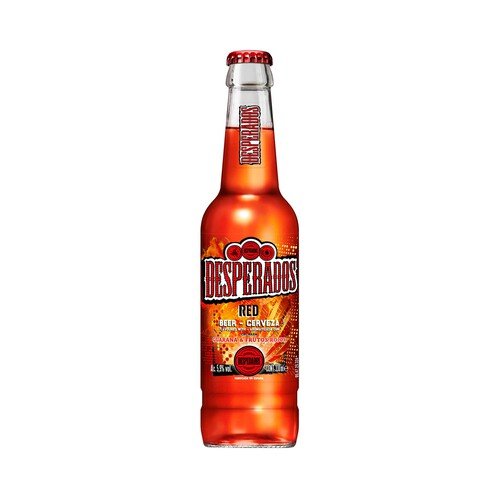 DESPERADOS CERVEZA RED BEER BOTELLA 330 ML - SUPERMIX