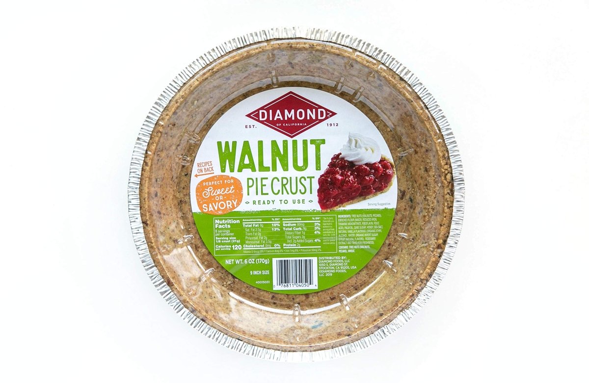 DIAMOND F PIE CRUST WALNUT 6 OZ - SUPERMIX