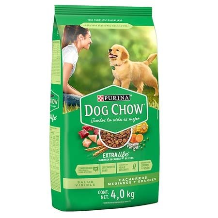 DOG CHOW ADULTO EXTRA LIFE MED/GR 7.5 KG 16.5 LB - SUPERMIX